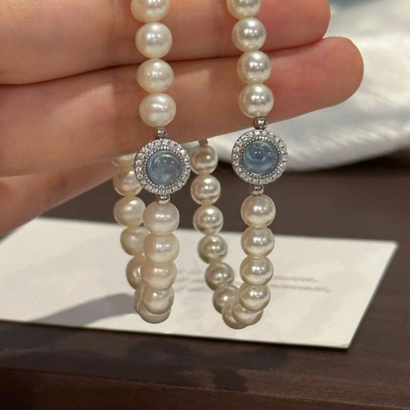 Bracelet de perles de style vintage français
