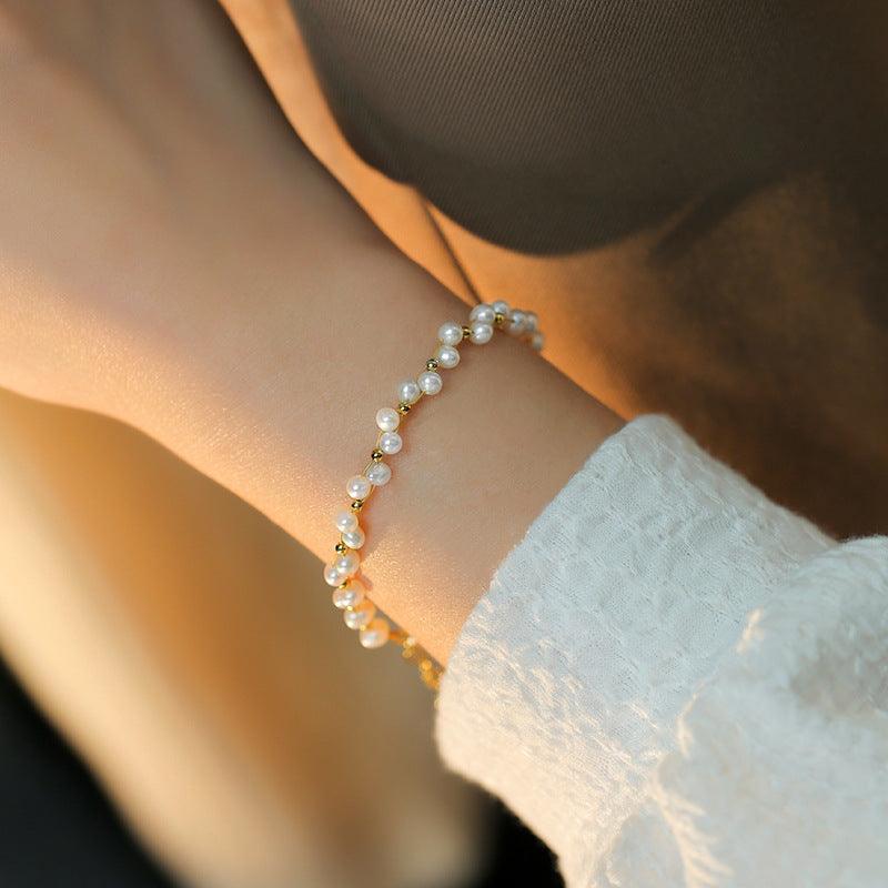 Pearl Braided Bracelet
